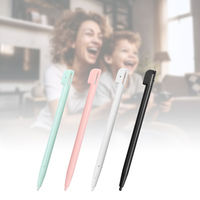 Stylets tactiles NDSL 4-en-1 Stylets en plastique multicolores avec étui pour écran portable Nintendo DS Lite 4 pièces