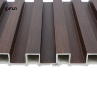 Panel de Pared Interior Decorativo Moderno con Efecto Madera WPC para Revestimiento de Paredes Residenciales y Comerciales