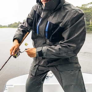 เสื้อตกปลา UPF50 + กันน้ำ UV กันเหงื่อแขนยาวขนาดใหญ่พิเศษแบบกำหนดเองระบายอากาศได้ดี - Product Image 1