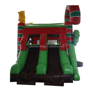 Thương mại giáng sinh <span class=keywords><strong>Inflatable</strong></span> lâu đài Wonderland Santa Claus nhà trả lại Combo Gingerbread người đàn ông <span class=keywords><strong>bouncy</strong></span> lâu đài trượt cho trẻ em - Product Image 5
