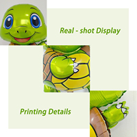 Ballon géant en forme de tortue de mer, film de dessin animé, animal mignon, grande tortue de mer, ballon pour fête d'anniversaire d'enfants, décoration, globos