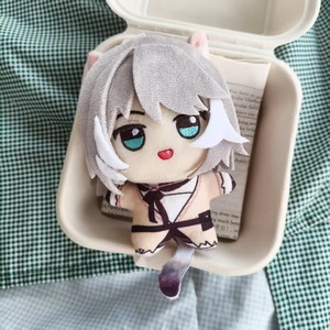 35 Designs 10cm Marzo Siete <span class=keywords><strong>Dan</strong></span> <span class=keywords><strong>Heng</strong></span> Plüsch-Schlüsselanhänger Weiche Stoffpuppe Anhänger Anime-Figur Schlüsselring Geschenk - Product Image 2