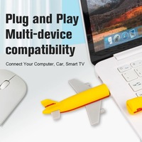 Avion en PVC personnalisé USB 2.0 32GB 8GB 16GB 4GB Clé USB Garantie 3 ans Hélicoptère 3.0 128G 64G Clé USB 2GB Clé USB
