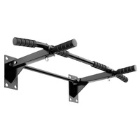 Barre de traction murale en acier à vente directe usine, modèle court, pour exercices à domicile avec trous de fixation