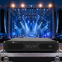 Amplificateur de puissance numérique DSP 4 canaux, amplificateur de puissance numérique de classe D 2000 W, amplificateur professionnel pour le renforcement sonore