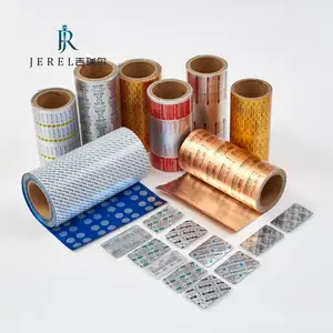 Jerel Gedrukt Ptp Aluminiumfolie Afdrukken Blister Sluitmachine Folie