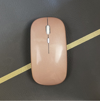 Mouse nirkabel Mini isi ulang USB, Mouse optik tanpa kabel berkualitas tinggi