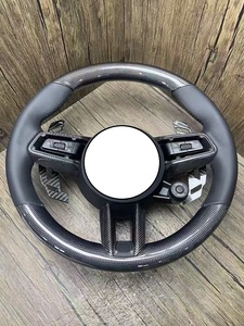 Po-rsc-he Cayenne Cayman <span class=keywords><strong>Macan</strong></span> Panamera Taycan 911 718 992 Sport Full Suede Fibra de carbono Volante personalizable - Product Image 5