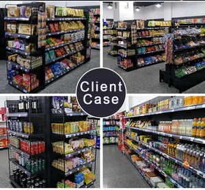 Rak Gondola <span class=keywords><strong>Display</strong></span> Supermarket Anti-Korosi Tahan Aus JG-603 Perlengkapan Toko Ritel - Product Image 6