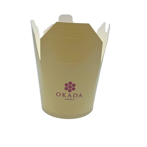 Chefs-caja de wok para embalaje de <span class=keywords><strong>pasta</strong></span> <span class=keywords><strong>y</strong></span> fideos, contenedor amarillo desechable, paquete de comida - Product Image 5