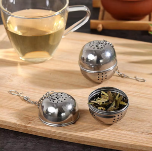 10 pièces boule à thé en acier inoxydable cuisine assaisonnement boule <span class=keywords><strong>soupe</strong></span> marmite épice fuite thé filtre Marinade boule <span class=keywords><strong>soupe</strong></span> - Product Image 3