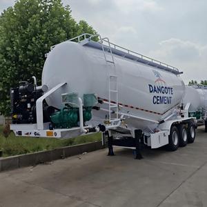 Semirremolque <span class=keywords><strong>de</strong></span> Cemento a Granel <span class=keywords><strong>de</strong></span> 3 Ejes, 30m3, 45t, Nuevo y Usado, Marca Chengda, con <span class=keywords><strong>un</strong></span> Compartimento, para Transporte <span class=keywords><strong>de</strong></span> Cemento a Granel - Product Image 1