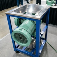 Machine à broyer les os résistante à la corrosion, hachoir à viande automatique pour le traitement de la viande et des os