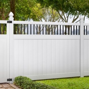 Promoción: Paneles de PVC para Cercas y Portones, Panel de Cerca Exterior, Cerca de Vinilo Blanca, Paneles de Cerca de Vinilo de 8 pies x 8 pies, Enrejados y Portones - Product Image 6