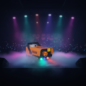 Máquina de Humo de 5 Núcleos, 750W, LED RGB, Control Remoto, Luces de Escenario para Halloween, 2700CFM, Máquina de Humo Bajo para Interiores - Product Image 2