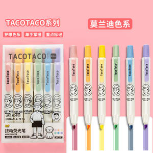 มาอิและทาโก้ระเบิดร่วมกันกดปากกาเน้นข้อความ Mo Landi สี6<span class=keywords><strong>ปากกา</strong></span>เขียนผิด - Product Image 6