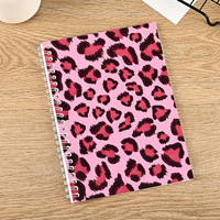 Carnet à spirales imprimé léopard et zèbre A5, journal à motifs animaliers tendance, carnets personnalisés pour étudiants et usage professionnel