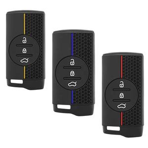 Étui de clé de voiture en gel de silice personnalisé en usine, coque de clé de voiture en silicone OEM, motif <span class=keywords><strong>nid</strong></span> <span class=keywords><strong>d</strong></span>'<span class=keywords><strong>abeille</strong></span> créatif, <span class=keywords><strong>sac</strong></span> de clé de voiture pour Chery - Product Image 6