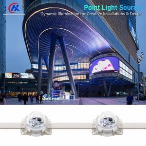 Программируемый полноцветный пиксельный светодиодный источник света с управлением DMX512 для контурной подсветки зданий и украшения рек - Product Image 1