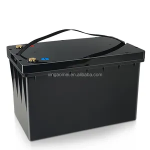 定制XAM-L4-200A制造商批发12v 250ah Abs 121h黑色塑料锂电池组Lifepo4电池外壳