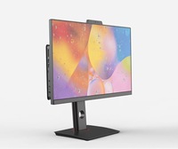 Education Computer Lab AIO PC Monoblock with Rotating Lifting Stand Eye-care Screen Built-in Webcam for School Language Lab
