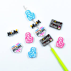 Assortiment <span class=keywords><strong>de</strong></span> perles focales et breloques en silicone anti-chute pour la création <span class=keywords><strong>de</strong></span> bijoux DIY, chaînes <span class=keywords><strong>de</strong></span> sacs à clés et bracelets faits main - Product Image 5