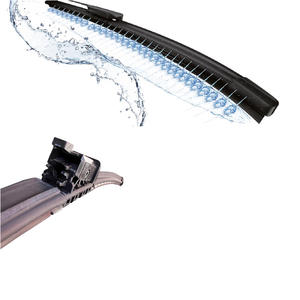 Balais d'essuie-glace sans cadre Gaojie pour Volvo S40 S60 V60 Smart Car, angle de raclage de 180 degrés, caoutchouc synthétique - Product Image 2