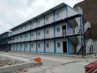 Maison de conteneur modulaire d'assemblage rapide de stockage durable pour les besoins des entrepôts commerciaux industriels