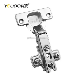 YOUDO High Quality Iron Two Way Concealed Hinge Furniture Hinges for Kitchen Cabinets