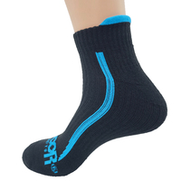 Chaussettes de sport en nylon à compression pour la course, personnalisées, avec coussinets, vente en gros