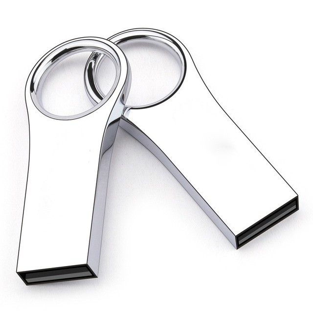 Low Price 64MB 12BMB 256MB 512MB Metal Usb Flash Drive Custom Logo Usb2.0/3.0 Memory Disk with Keyring Easy to Carry