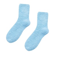 Chausson en peluche super douce Chaussette décontractée pour dormir à la maison Chaussettes douillettes