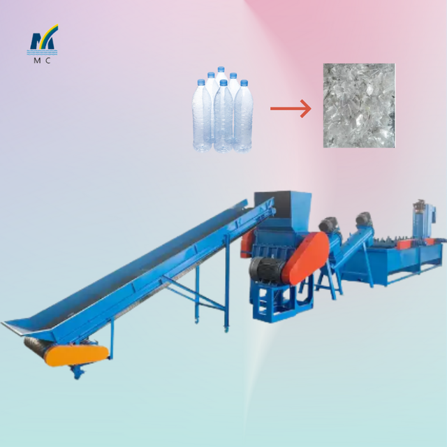Waste Pet Plastic Bottle Flakes Washing Recycling Line Pet Flakes Recycling Plant