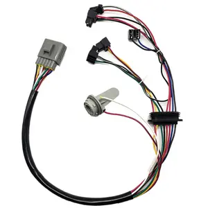 OEM özelleştirilmiş kurşun işleme Volvo far tel terminali için otomatik kablo demeti lamba tutucu bağlayıcı yan kuyruk lambası tel