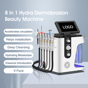 Appareil d'oxygénothérapie 8 en 1, soin de la peau par aquapeeling, microdermabrasion, équipement de beauté, machine de dermabrasion hydraulique, appareil exfoliant - Product Image 2