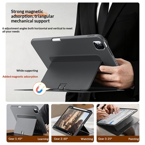 Coque de protection multi-angle pour <span class=keywords><strong>iPad</strong></span> <span class=keywords><strong>Air</strong></span> 10 Pro 11, avec dissipation thermique plate et magnétique, 10.9 - Product Image 2