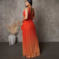 Robe mi-longue en satin écologique à taille naturelle, sans manches, avec plumes, pour femme, idéale pour les soirées et clubs – Nouvelle collection très prisée