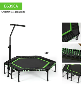 Banda elástica <span class=keywords><strong>Mini</strong></span> 50 PULGADAS Trampolín Gimnasia Trampolín con manillar - Product Image 2