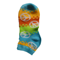 GECKO MASTER Chaussettes unisexes en polyester/coton/métallique respirantes, sportives, décontractées, tendance, pour l'automne