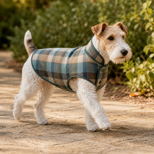 Chaleco para Perro de Mezcla de Algodón a Cuadros, Estilo Clásico Transpirable para Otoño - Product Image 1