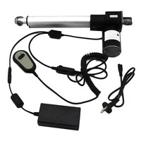 Maßgefertigter Hochgeschwindigkeits-6000N-Linearantrieb für TV-Lift 100-400mm Hub Fernbedienung Unter-Bett DC-Motor Geschwindigkeit 22mm/s
