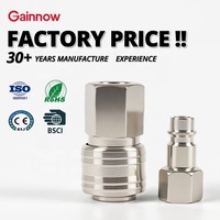 Fabricant de pièces pneumatiques Gainnow, raccords pneumatiques métalliques 1/2'' BSP, raccords pour tuyaux d'air, raccords à connexion rapide