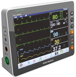 Dispositivo de Monitoreo con Pantalla TFT de 8.4 Pulgadas, ECG, Presión Arterial No Invasiva, Frecuencia Cardíaca, Temperatura, SPO2, PR para Clínica - Product Image 1