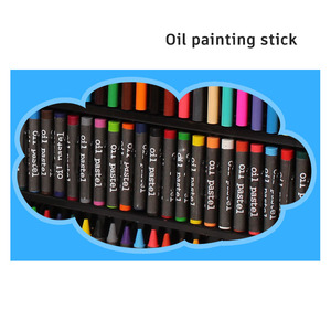 <span class=keywords><strong>180</strong></span> Uds. Juego de pintura de papelería de dibujo escolar, crayones de acuarelas, lápices de colores, juegos de arte, juego de pintura para niños, pintura - Product Image 5