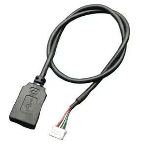 Fabriek Groothandel Custom Usb Datakabel Usb2.0 Een Vrouwelijke Socket Naar Jst Ph2.0 4pin Mannelijke Connector Kabel Assemblage