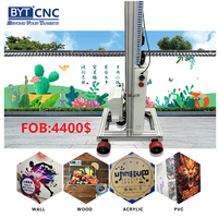 Impresora de Pared para Interiores y Exteriores, Robot de Impresión, Máquina Impresora de Pared 3D BYTCNC