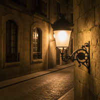 Farola Urbana Clásica FAROL FERNANDINO PALACIO, Lámpara LED para Jardín, Uso en Exteriores, Construcción de Aluminio, IP66, 30W-150W