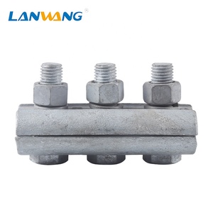 Abrazadera de Ranura Paralela de Acero Galvanizado <span class=keywords><strong>JBB</strong></span>, Fácil Instalación para Instalaciones de Líneas Eléctricas de Distribución en Exteriores - Product Image 2