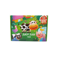 Hot Farm livre calme mon livre personnalisé pour enfants d'âge préscolaire impression tout-petits Montessori jouets livre occupé pour les enfants