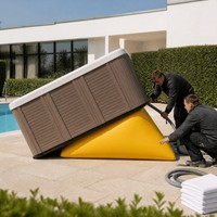 Vorgefertigte Betonplatten-Positionierungsluftkissen-Befestigungssysteme für Baustellen und Schotterböden